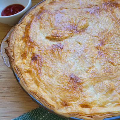 Easy Mince and Cheese Pie