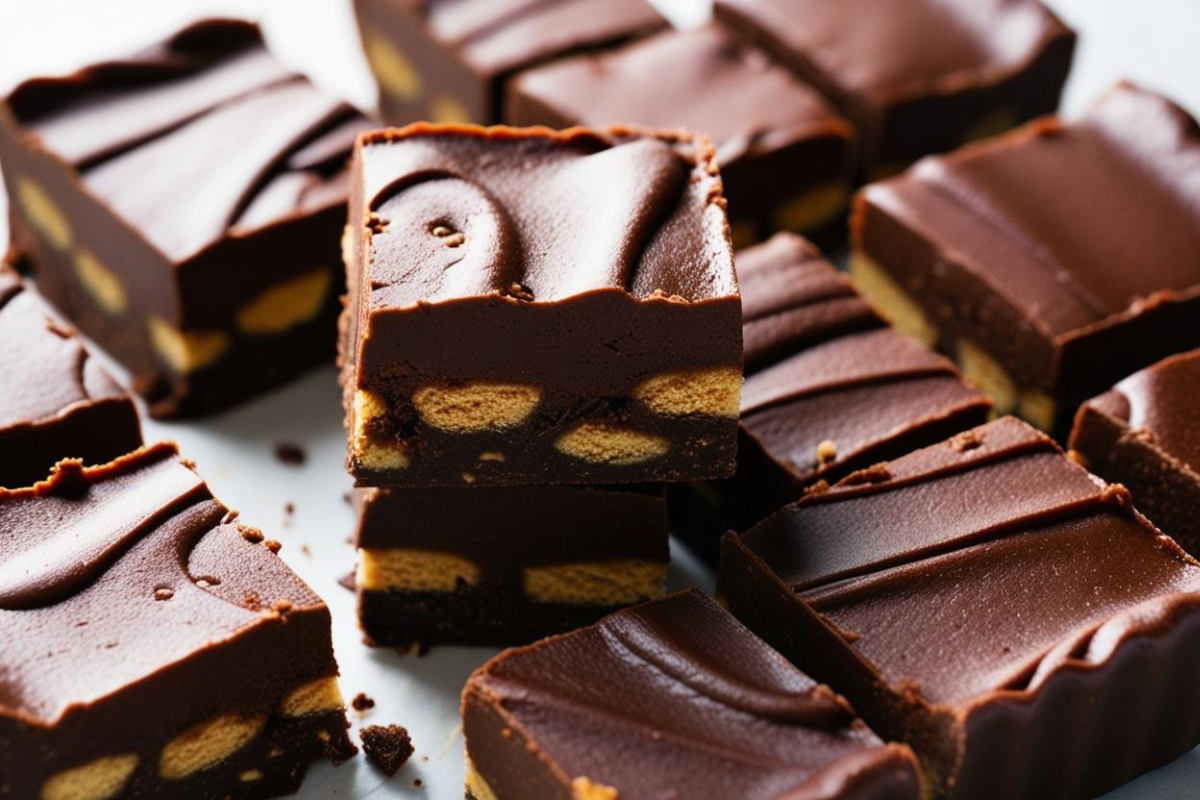 No-Bake Chocolate Fudge Slice