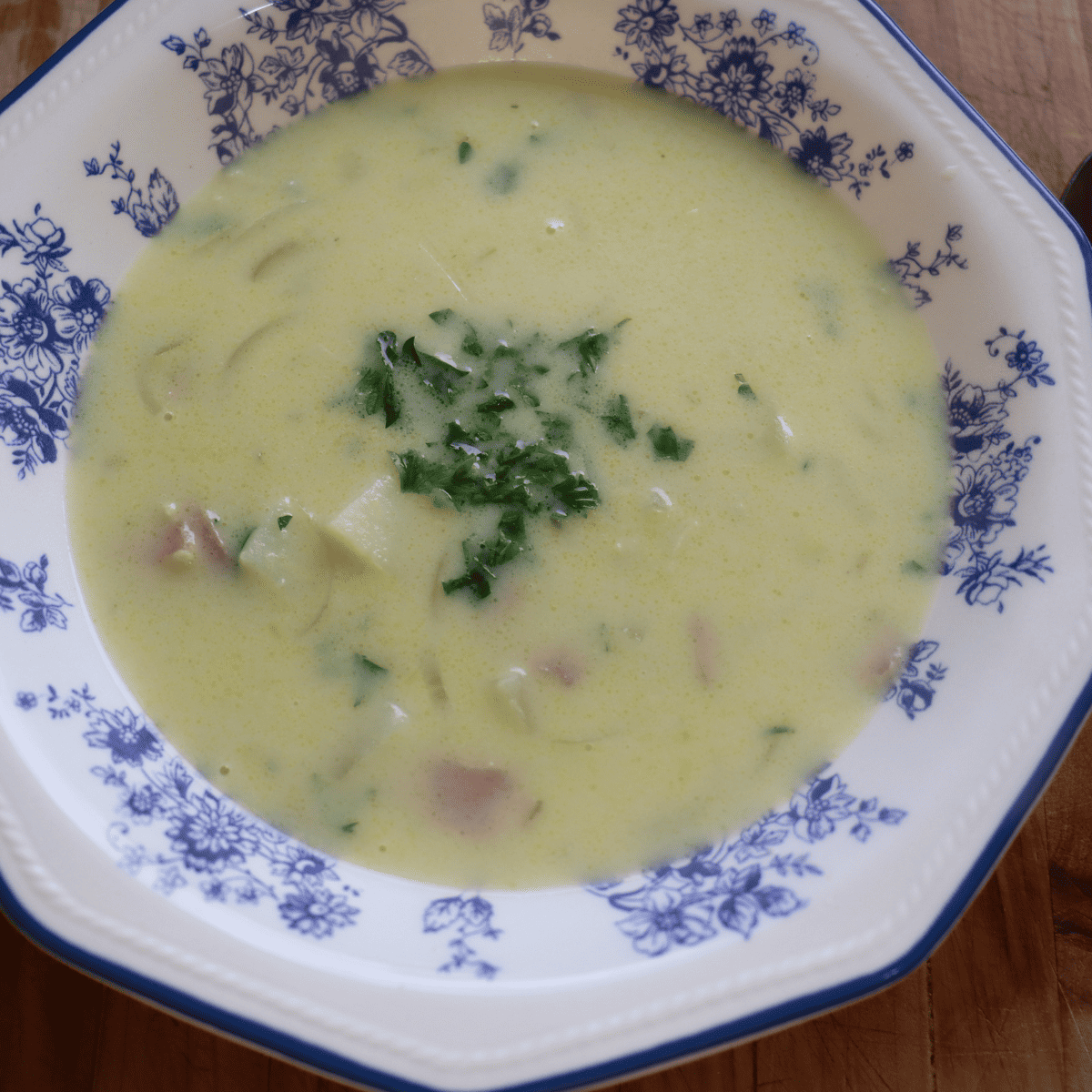 Hearty Potato, Bacon & Onion Soup | Comfort Food In A Bowl