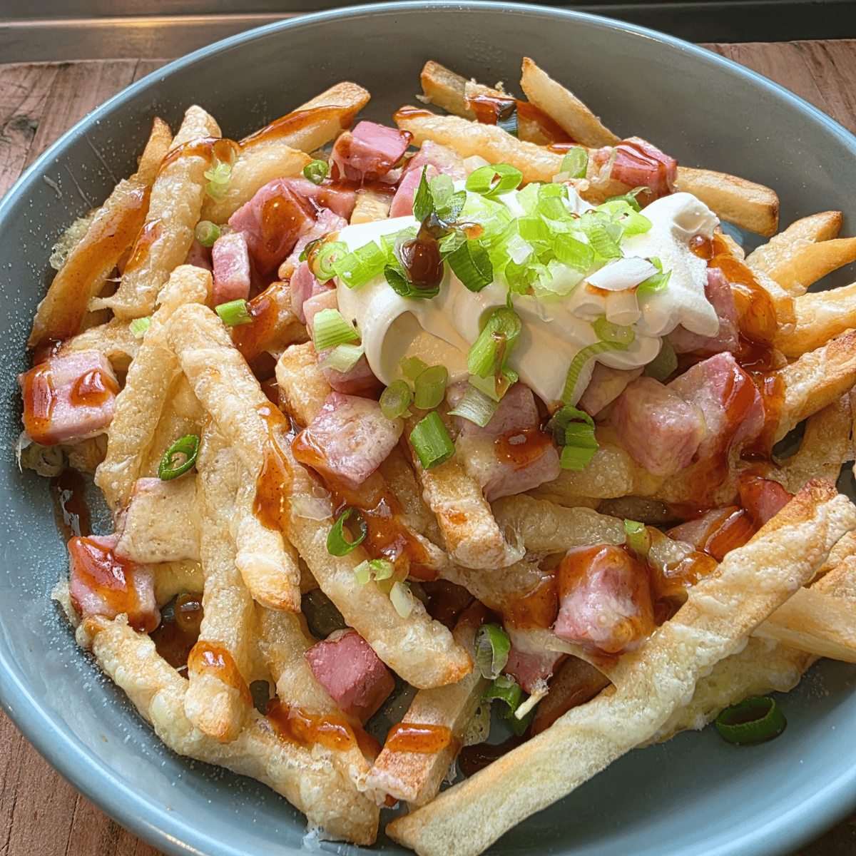 Cheesy Loaded Chips/Wedges | Easy Air Fryer Snack Everyone Loves