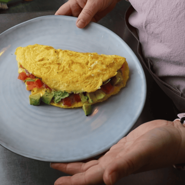 Veggie omelette