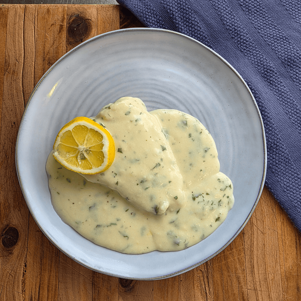 Old-Fashioned Fish in Parsley Sauce