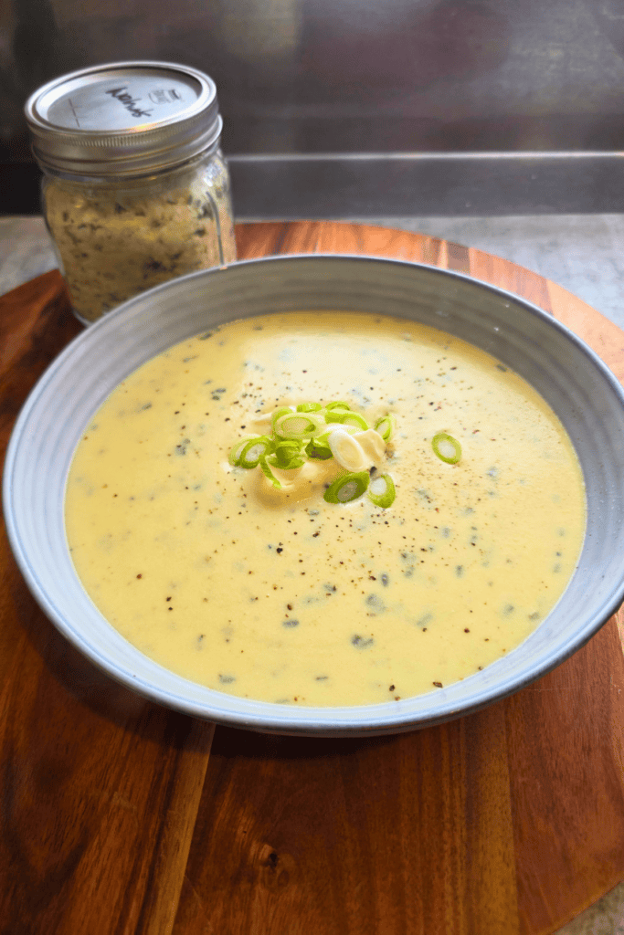 Homemade instant potato soup mix
