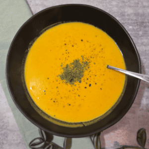 Creamy Pumpkin & Peanut Soup