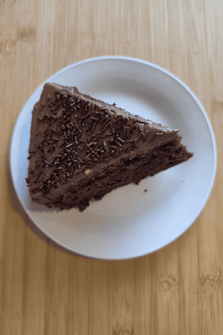 Chocolate cake with cream cheese buttercream